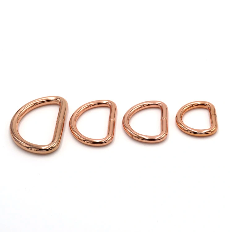 High Quality D Ring Buckle Iron D Buckles Clasp D Rings Luggage Handbag Hardware Accessories Pet Hardware