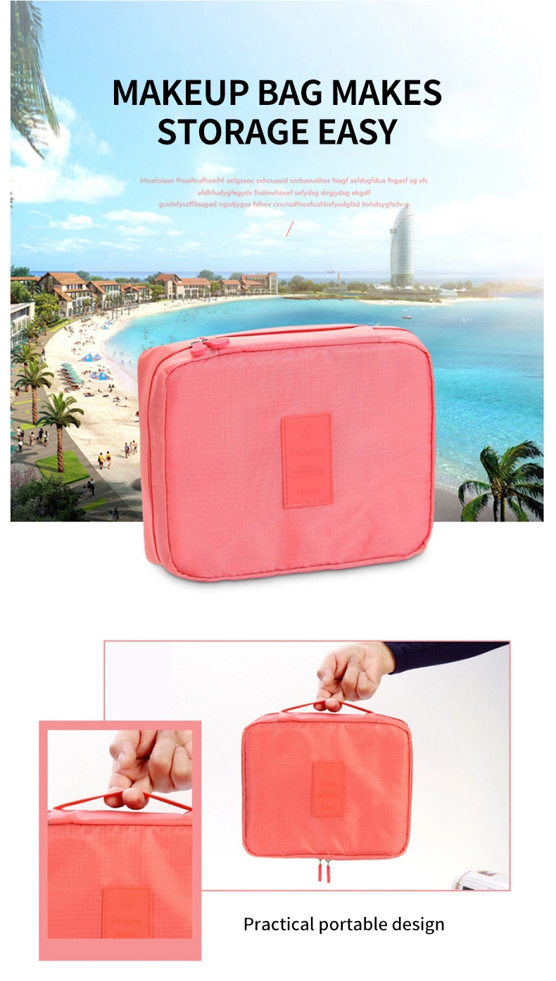 Portable Women Storage Bag Cosmetic Clothes Shoe Travel Organizer Toiletry Kit Pouch Makeup Zipper Packs Accessories Supplies