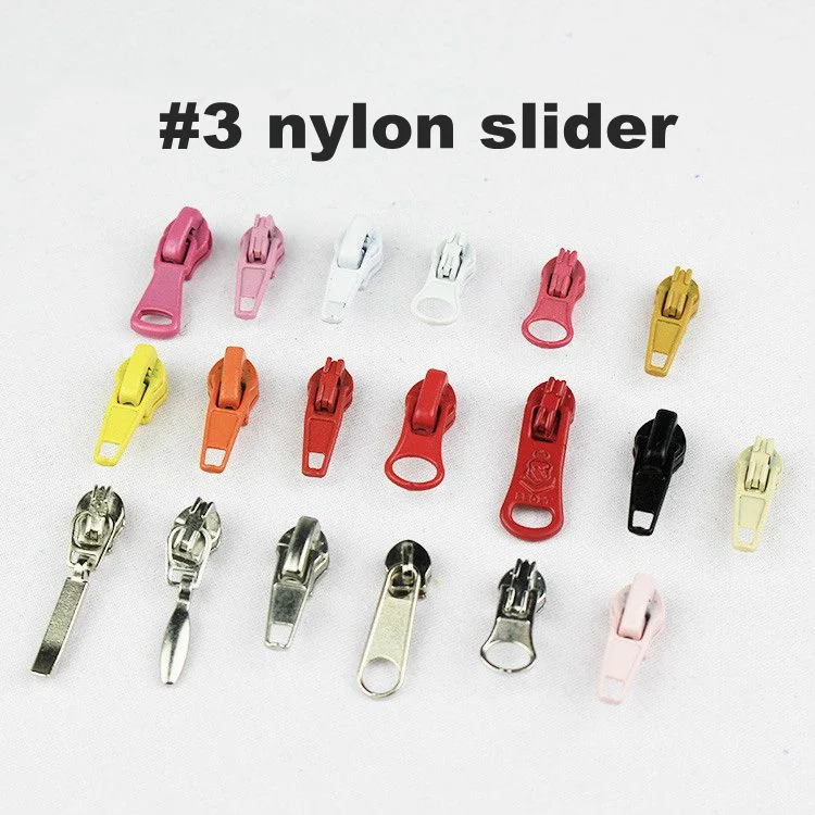 #3 Invisible Zip Slider for Dress Zippers Nylon