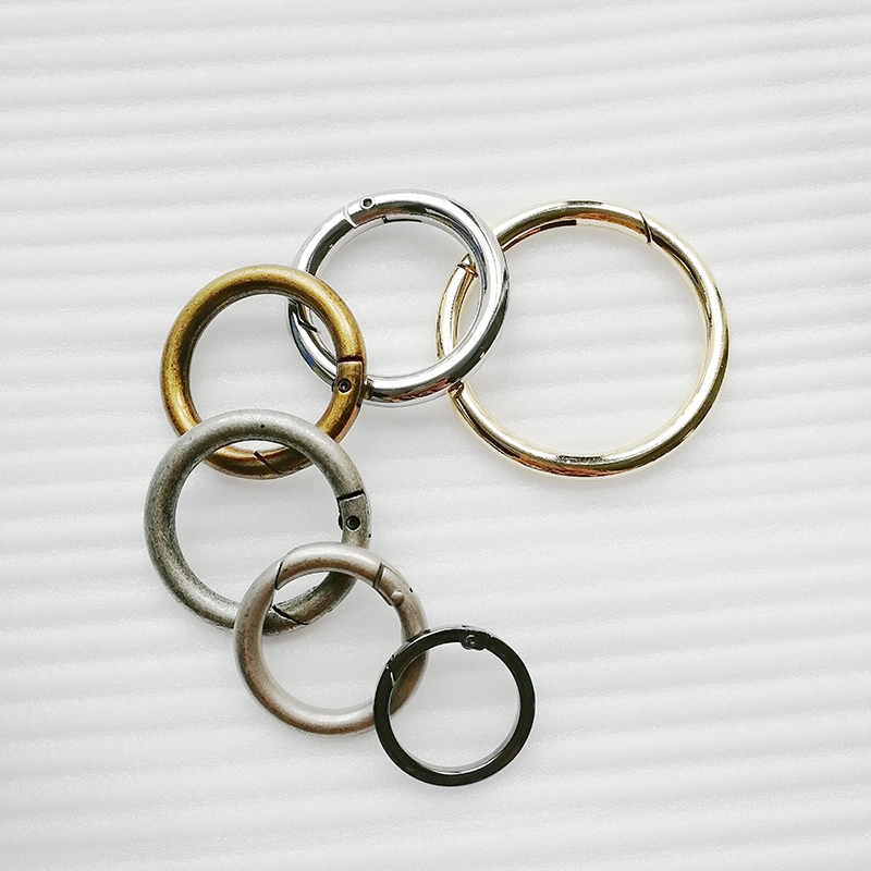 Different Type Metal Bag Lock Magnetic Button O/D Ring Bag Accessories