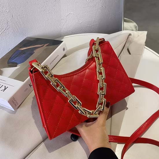 Women Fashion Resin Thick Chain Plastic Retro Acrylic Bag Chain for Bag Accessories Lady Handbag Handle Decoration