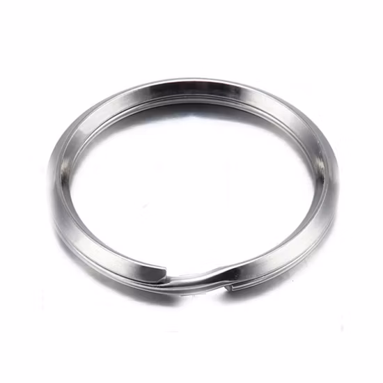 High Quality Round Key Ring Metal Steel Keyring Split Ring