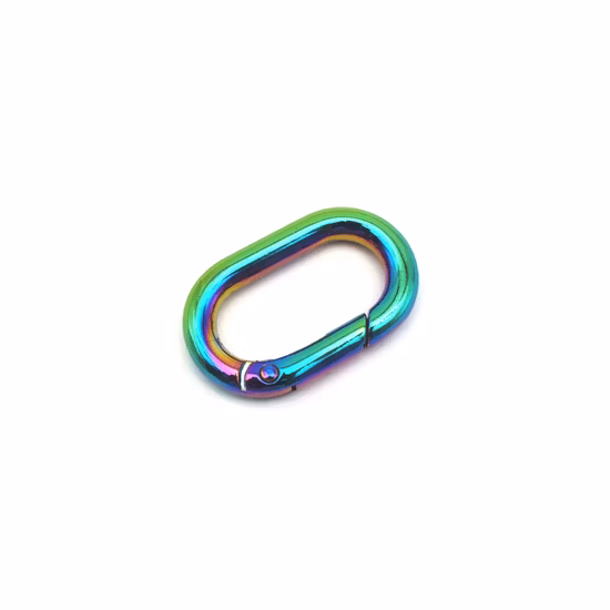 Alloy O Ring Key Ring Spring Buckle