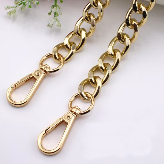 Various Chains, Fashion Chain for Handbag, Metal Chain for Bags Handle, Factory Supply Metal Purse Shoulder Belt Crossbody Chain H21002